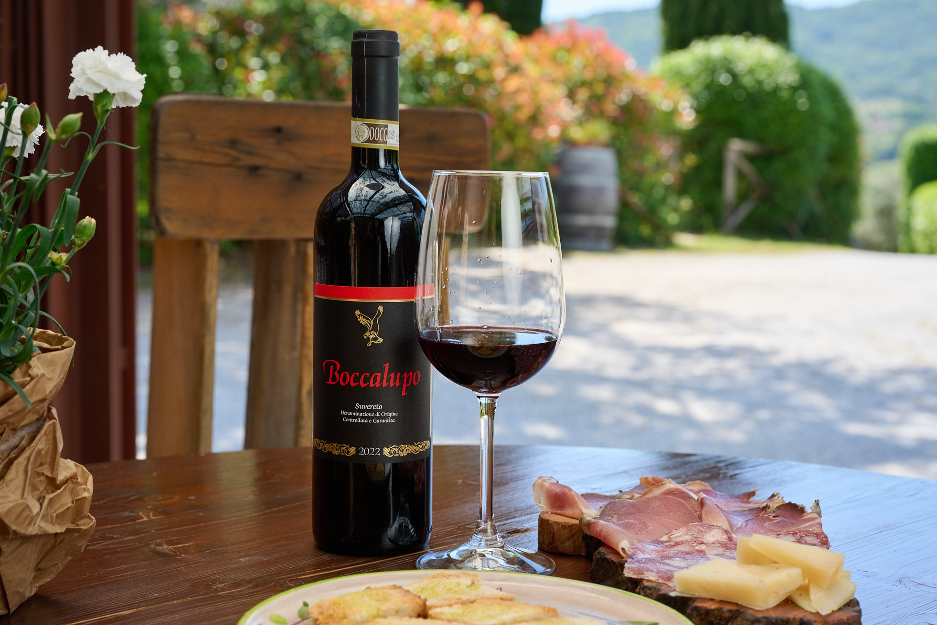 Wine and extra virgin olive oil tasting at Il Falcone